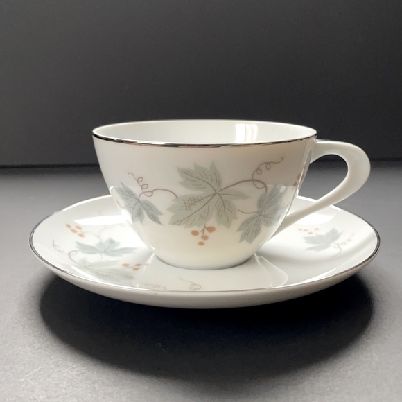 Sango Claire Dishes Tea Cup Saucer Set Dinner Plate Vintage China Bridal Wedding - Picture 13 of 14